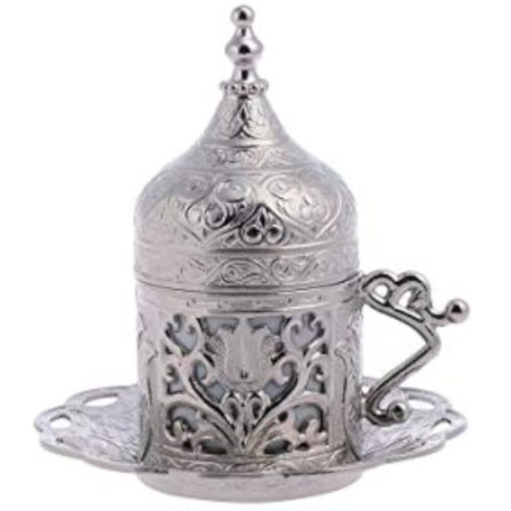NEW Alisveristime 27 Pc Ottoman Turkish Greek Arabic Coffee Espresso Serving Set - Picture 11 of 14